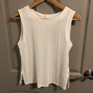 Anthropologie Tops - 🍁SALE Anthropologie White Button Tank Top XS Anthropologie Tops - 🍁SALE Anthropologie White Button Tank Top XS